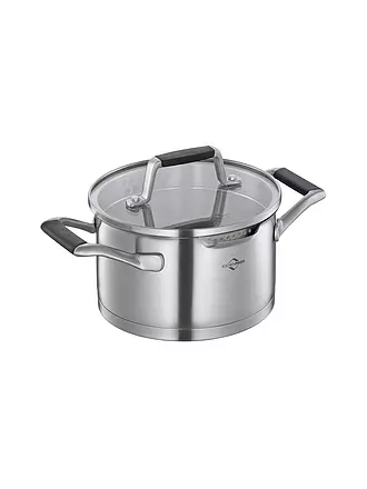 KÜCHENPROFI | Pentola  16cm/1,7l BOLOGNA Acciaio inox/Nero |